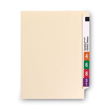 Smead® Heavyweight Manila End Tab Folders, 9" Front, Straight Tab, Letter Size, 100-box freeshipping - TVN Wholesale